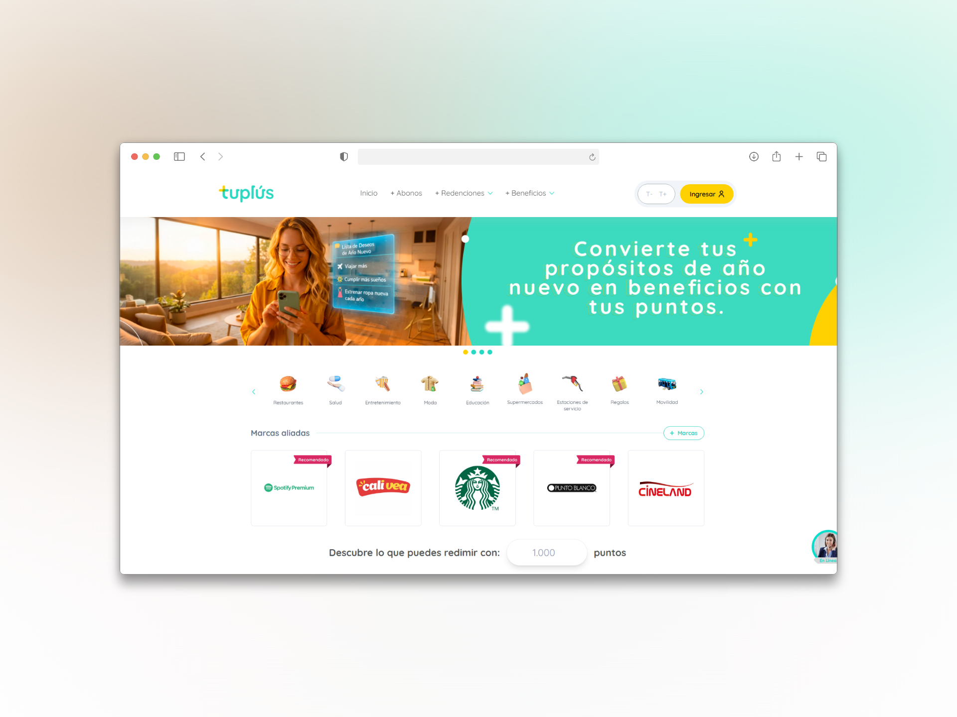 Captura de pantalla del proyecto